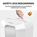 Fellowes Destructeur Fellowes Powershred LX70 particules 4x40mm blanc