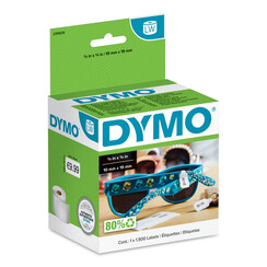 Etiket Dymo LabelWriter prijslabel 10x19mm 1 rol Ã¡ 1500 etiketten wit
