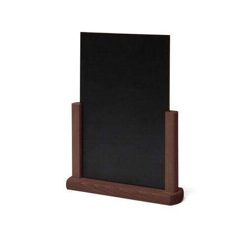 IEZZY horeca en catering Ardoise de table IEZZY A5 brun foncé bois