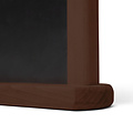 IEZZY horeca en catering Ardoise de table IEZZY A5 brun foncé bois
