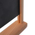 IEZZY horeca en catering Tafelkrijtbord IEZZY A5 lichtbruin hout