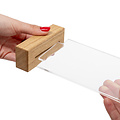 IEZZY horeca en catering Porte-menu de table IEZZY A4 bois