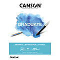 Canson Aquarelblok Canson Graduate A4 250gr 20 vel
