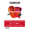 Canson Bloc Huile et Acrylique Canson Graduate A4 290g 20 feuilles