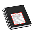 Derwent Schetsboek Derwent Big Book A5 harde kaft
