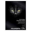Aurora Tekenblok Aurora A4 20 vel 120 gram gekleurd tekenpapier