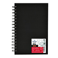 Canson Carnet de croquis Canson One Art Book 216x279mm 80 feuilles 100g noir
