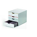 Durable Module de classement 4 tiroirs Durable Varicolor couleurs mixtes