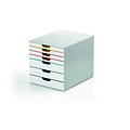 Durable Module de classement 7 tiroirs Durable Varicolor couleurs mixtes.