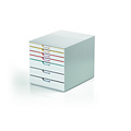 Durable Module de classement 7 tiroirs Durable Varicolor couleurs mixtes.