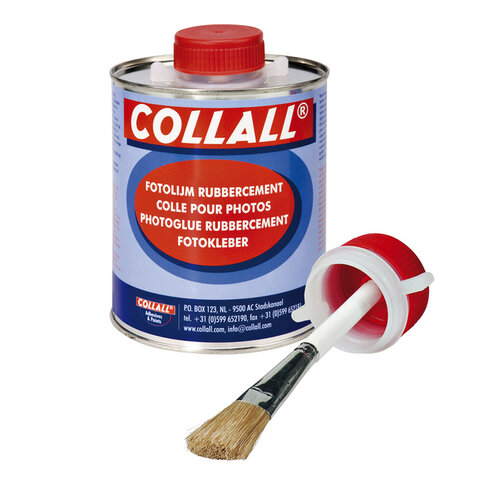 Collall Rubbercement Collall 1000ml + kwast