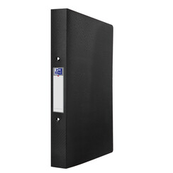 Classeur OXFORD Urban A4 40mm 2 anneaux méc-O 30mm opaque noir 30mm noir