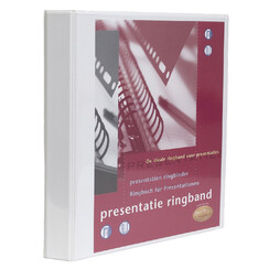 Classeur de présentation Multo A4 23 anneaux méc-O 25mm blanc