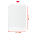 Esselte Pochette Esselte Recycle PP A4 11 trous 50 pièces