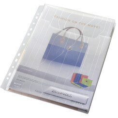 Pochette Leitz Combifile à soufflet A4 PP transparent 3 pièces