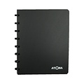 Atoma Adresboek Atoma A5 lijn 54vel 90gr PP assorti
