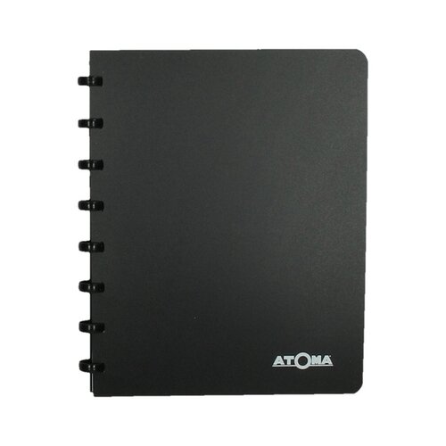Atoma Adresboek Atoma A5 lijn 54vel 90gr PP assorti