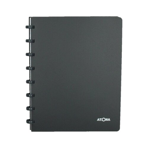 Atoma Adresboek Atoma A5 lijn 54vel 90gr PP assorti
