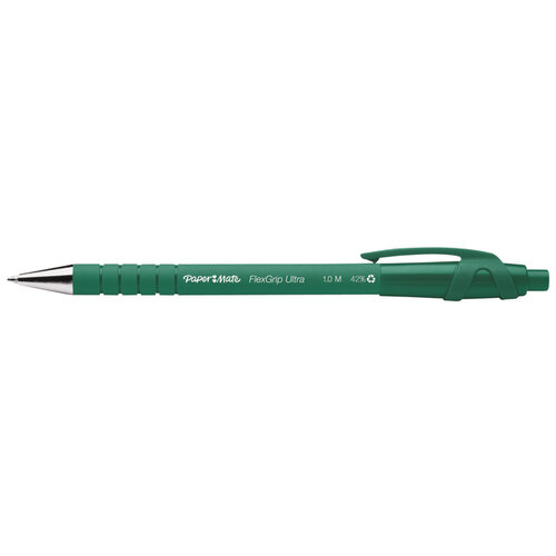 Paper Mate Balpen Paper Mate Flexgrip Ultra medium groen