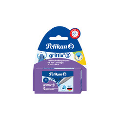Balpenvulling Griffix blister 2X5stuks blauw