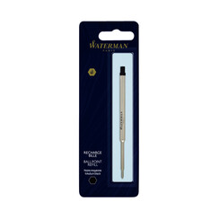Balpenvulling Waterman medium zwart blister Ã  1 stuk