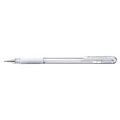 Pentel Gelschrijver Pentel K118 Grip medium wit