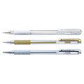 Pentel Gelschrijver Pentel K118 Grip medium wit
