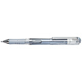 Pentel Gelschrijver Pentel K230M medium metallic zilver