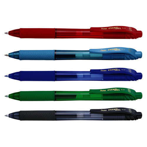 Pentel Gelschrijver Pentel BL107 Energel-X medium groen