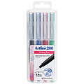 Artline Fineliner Artline 200 ogive Fin assorti 4 pièces