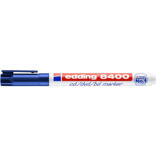 edding Cd marker edding 8400 rond 0.5-1.0mm blauw