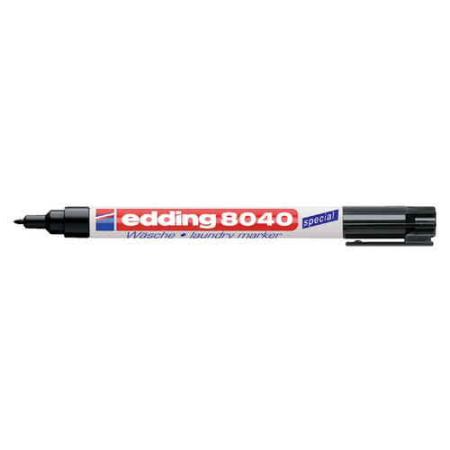 edding Marqueur Spécial Tissu edding 8040 ogive 1mm noir blister