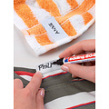 edding Wasgoedmarker edding 8040 rond 1mm zwart in blister