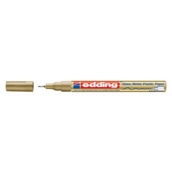 Feutre peinture Edding 780 pointe ogive 0,8mm or