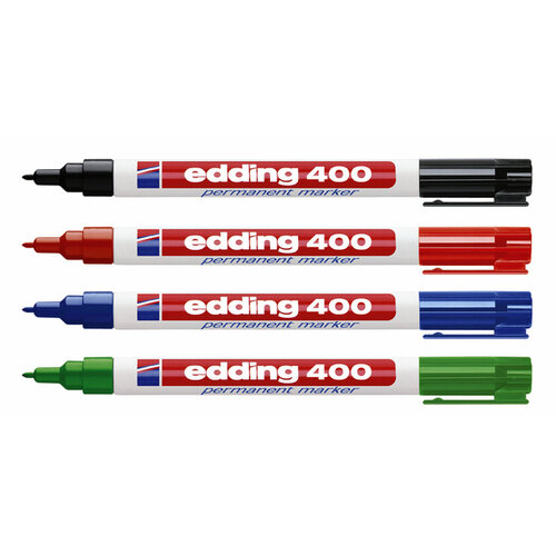 edding Marqueur Edding 400 ogive 1mm vert