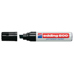 Marqueur edding 800 biseau 4-12mm noir