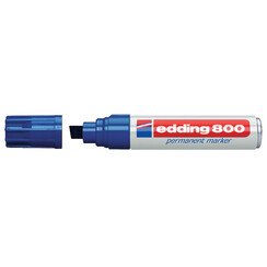 Marqueur edding 800 biseau 4-12mm bleu