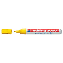 Viltstift edding 3000 rond 1.5-3mm geel