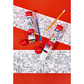 Caran d'ache Feutre Caran d'ache Swisscolor avec poster étui 10 couleurs