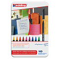 edding Fineliner edding 1200 fijn assorti blik à 10 stuks
