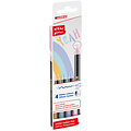 edding Fineliner edding 1200 fijn glitter pastel assorti set à 4 stuks