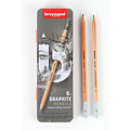 Bruynzeel Crayons graphite Bruynzeel Expression set 6 duretés gris