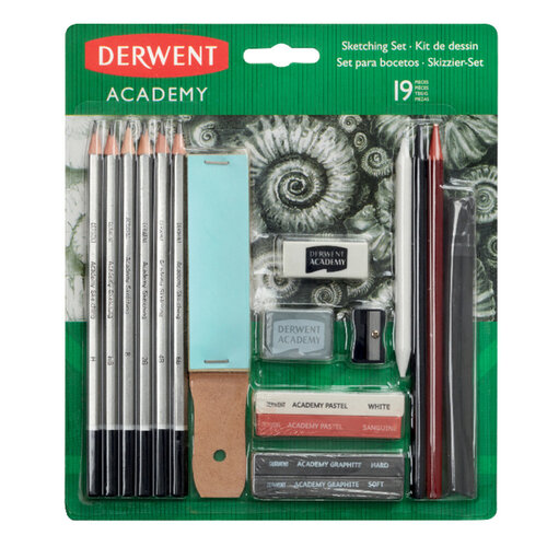 Derwent Grafietschetsset Derwent Academy 19-delig