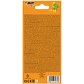 Bickids Crayon de couleur BIC Kids Multi-surface inclus taille-crayon assorti paquet 6 pièces