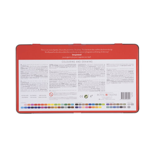 Bruynzeel Set dessin Bruynzeel 70 pièces assorti