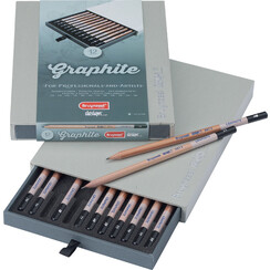 Crayon graphite Bruynzeel Design 8815 12 duretés