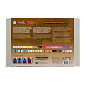 Bruynzeel Crayon pastel Bruynzeel Design set 24 pièces assorti