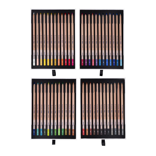 Bruynzeel Crayon pastel Bruynzeel Design set 48 pièces assorti