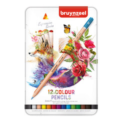 Crayon de couleur Bruynzeel Expression Colour boîte 12 pièces assorti