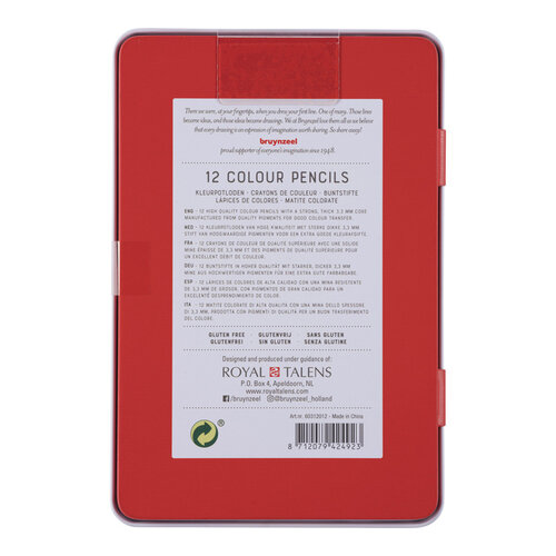 Bruynzeel Crayon de couleur Bruynzeel Expression Colour boîte 12 pièces assorti